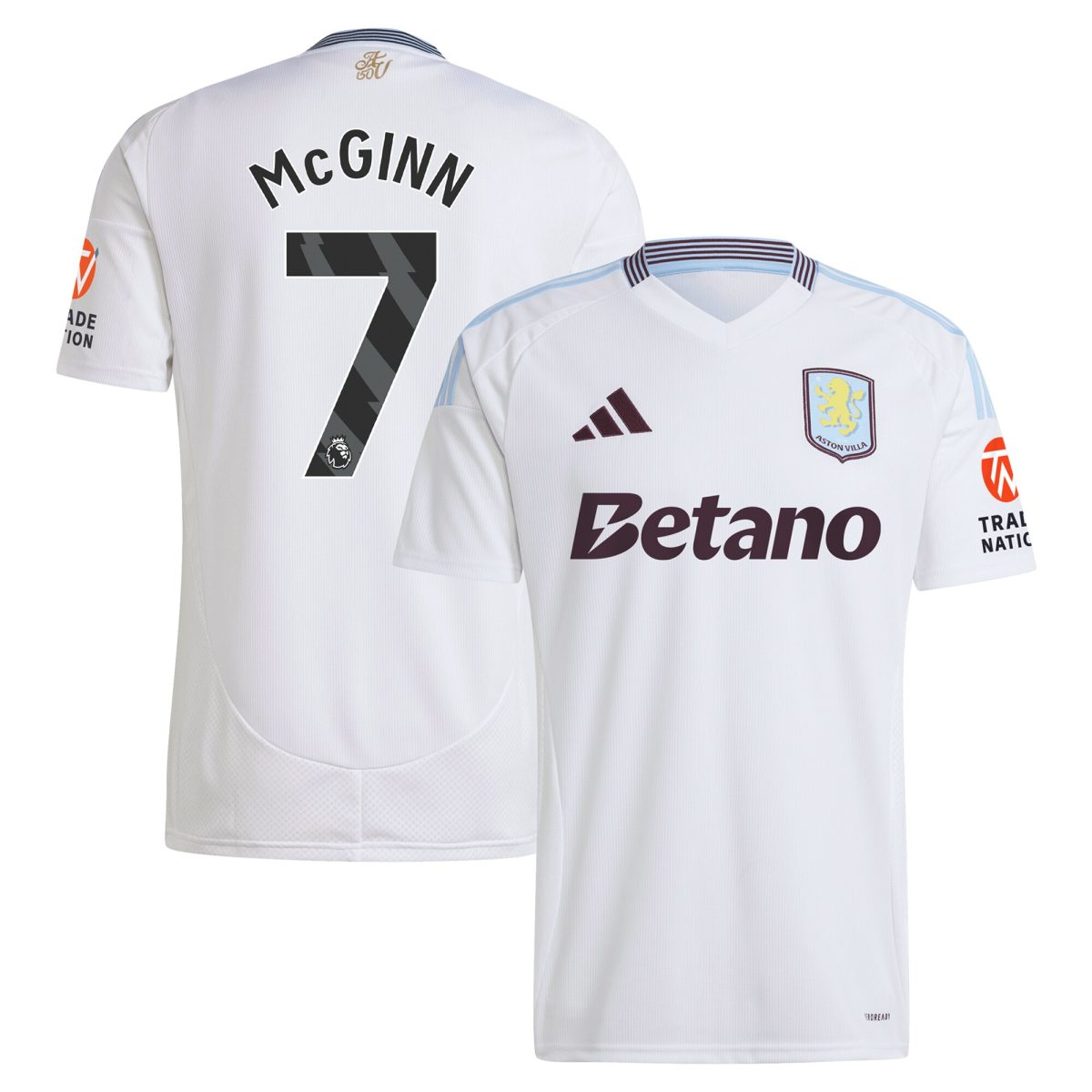 aston villa adidas away shirt 2024-25 with mcginn 7 printing Collection | Aston Villa Jerseys for True Fans