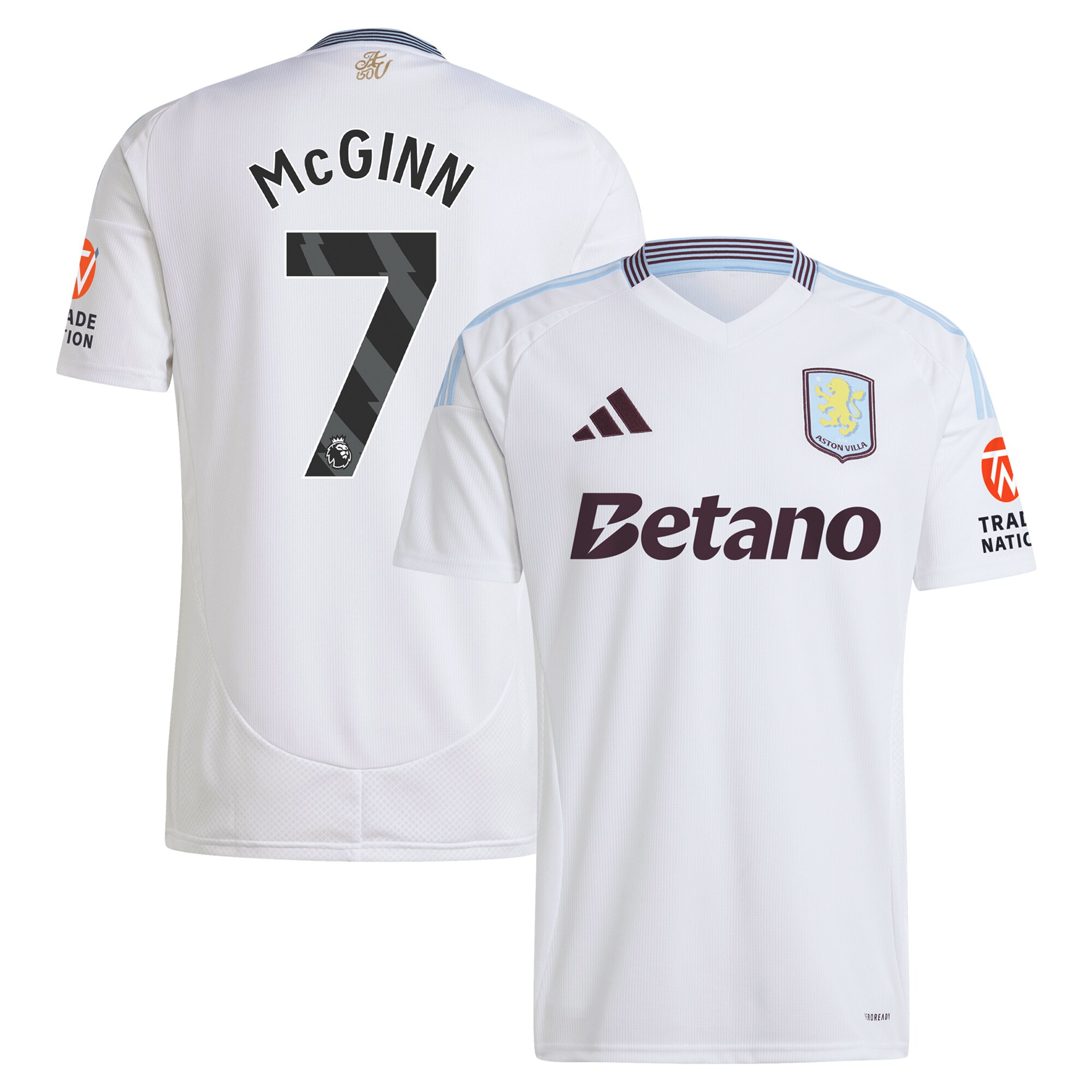 aston villa adidas away shirt 2024-25 with mcginn 7 printing Collection | Aston Villa Jerseys for True Fans