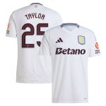 aston villa adidas away shirt 2024-25 with taylor 25 cup printing Collection | Aston Villa Jerseys for True Fans