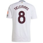 aston villa adidas away shirt 2024-25 with tielemans 8 cup printing Collection | Aston Villa Jerseys for True Fans