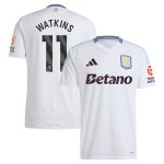 aston villa adidas away shirt 2024-25 with watkins 11 printing Collection | Aston Villa Jerseys for True Fans