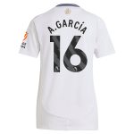 aston villa adidas away shirt 2024-25 – womens with a.garcía 16 printing Collection | Aston Villa Jerseys for True Fans