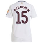 aston villa adidas away shirt 2024-25 – womens with alex moreno 15 cup printing Collection | Aston Villa Jerseys for True Fans