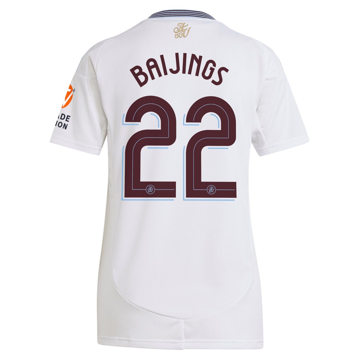 aston villa adidas away shirt 2024-25 – womens with baijings 22 cup printing Collection | Aston Villa Jerseys for True Fans