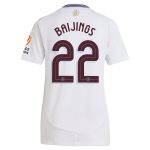 aston villa adidas away shirt 2024-25 – womens with baijings 22 cup printing Collection | Aston Villa Jerseys for True Fans