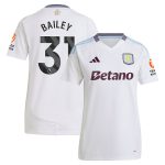 aston villa adidas away shirt 2024-25 – womens with bailey 31 printing Collection | Aston Villa Jerseys for True Fans