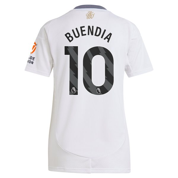 aston villa adidas away shirt 2024-25 – womens with buendia 10 printing Collection | Aston Villa Jerseys for True Fans