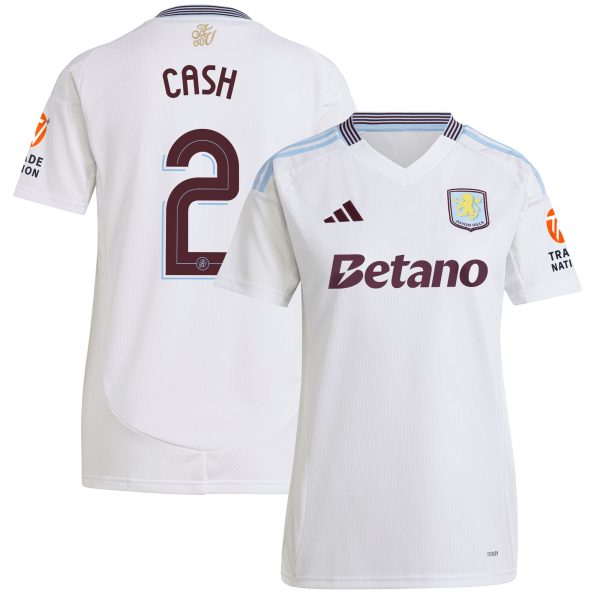 aston villa adidas away shirt 2024-25 – womens with cash 2 cup printing Collection | Aston Villa Jerseys for True Fans