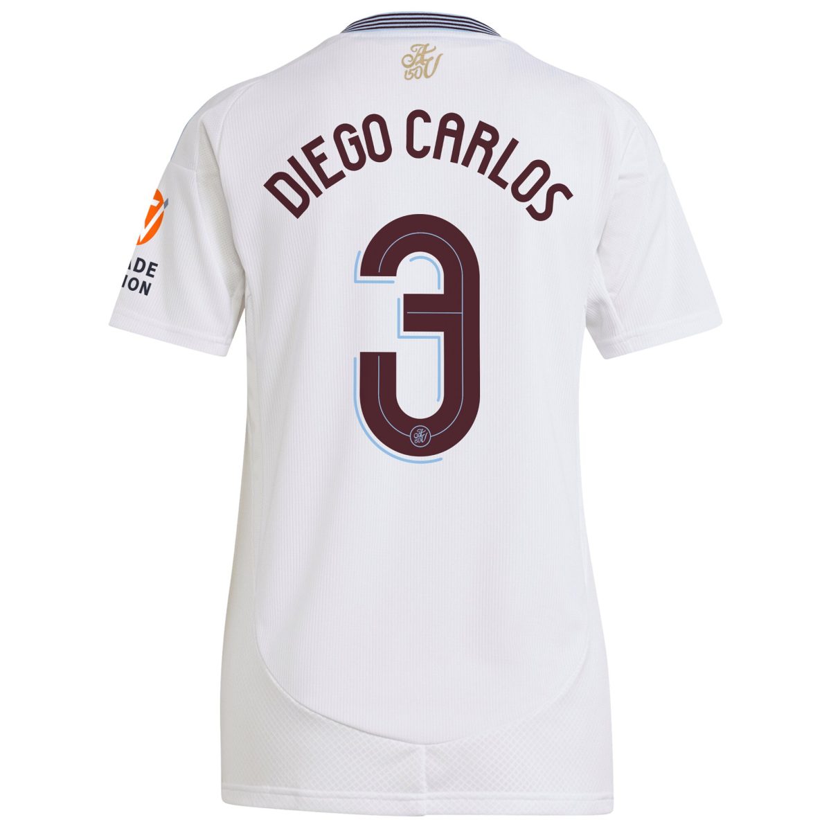 aston villa adidas away shirt 2024-25 – womens with diego carlos 3 cup printing Collection | Aston Villa Jerseys for True Fans