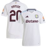 aston villa adidas away shirt 2024-25 – womens with hanson 20 cup printing Collection | Aston Villa Jerseys for True Fans