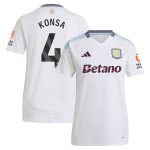 aston villa adidas away shirt 2024-25 – womens with konsa 4 printing Collection | Aston Villa Jerseys for True Fans