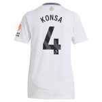 aston villa adidas away shirt 2024-25 – womens with konsa 4 printing Collection | Aston Villa Jerseys for True Fans