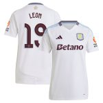 aston villa adidas away shirt 2024-25 – womens with leon 19 cup printing Collection | Aston Villa Jerseys for True Fans