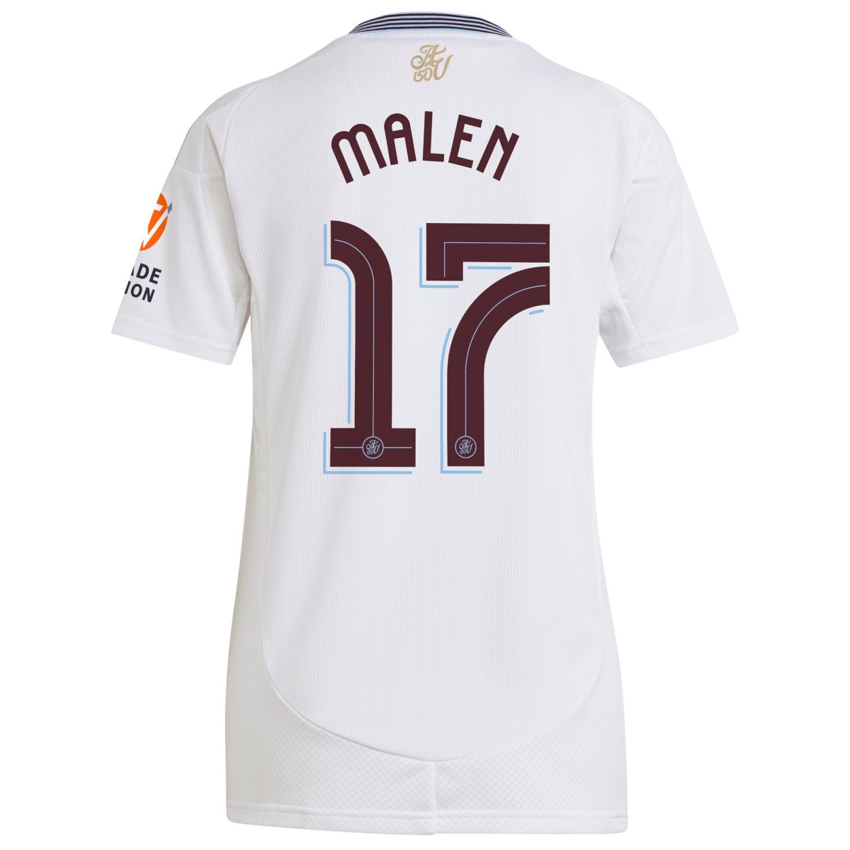 aston villa adidas away shirt 2024-25 – womens with malen 17 cup printing Collection | Aston Villa Jerseys for True Fans