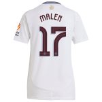 aston villa adidas away shirt 2024-25 – womens with malen 17 cup printing Collection | Aston Villa Jerseys for True Fans