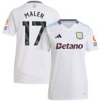 aston villa adidas away shirt 2024-25 – womens with malen 17 printing Collection | Aston Villa Jerseys for True Fans