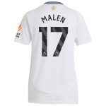 aston villa adidas away shirt 2024-25 – womens with malen 17 printing Collection | Aston Villa Jerseys for True Fans
