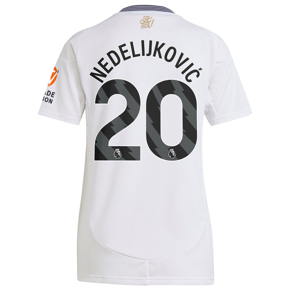 aston villa adidas away shirt 2024-25 – womens with nedeljković 20 printing Collection | Aston Villa Jerseys for True Fans