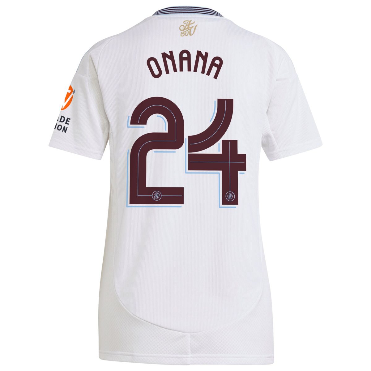 aston villa adidas away shirt 2024-25 – womens with onana 24 cup printing Collection | Aston Villa Jerseys for True Fans