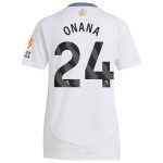 aston villa adidas away shirt 2024-25 – womens with onana 24 printing Collection | Aston Villa Jerseys for True Fans