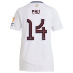 aston villa adidas away shirt 2024-25 – womens with pau 14 cup printing Collection | Aston Villa Jerseys for True Fans
