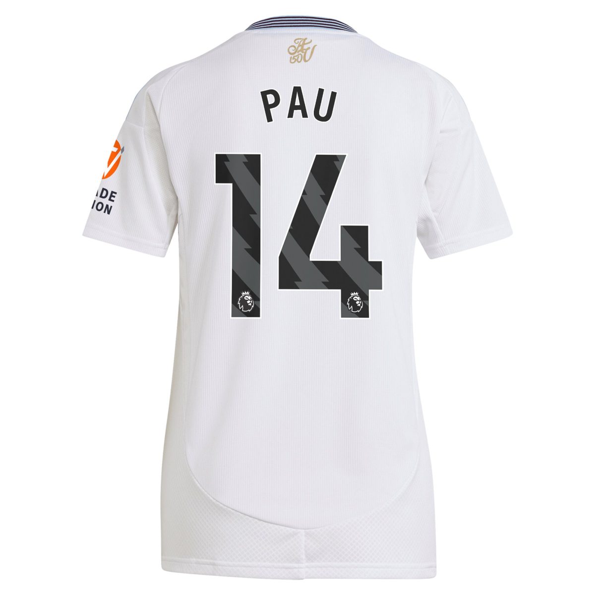 aston villa adidas away shirt 2024-25 – womens with pau 14 printing Collection | Aston Villa Jerseys for True Fans
