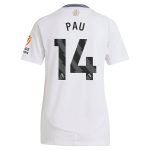 aston villa adidas away shirt 2024-25 – womens with pau 14 printing Collection | Aston Villa Jerseys for True Fans