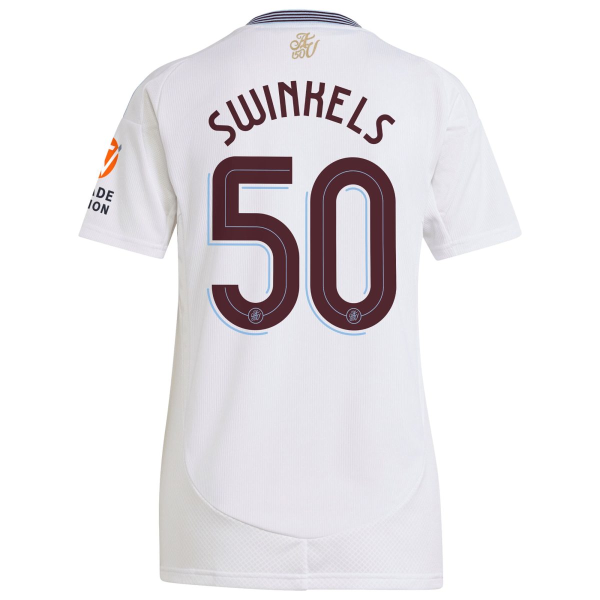 aston villa adidas away shirt 2024-25 – womens with swinkels 50 cup printing Collection | Aston Villa Jerseys for True Fans