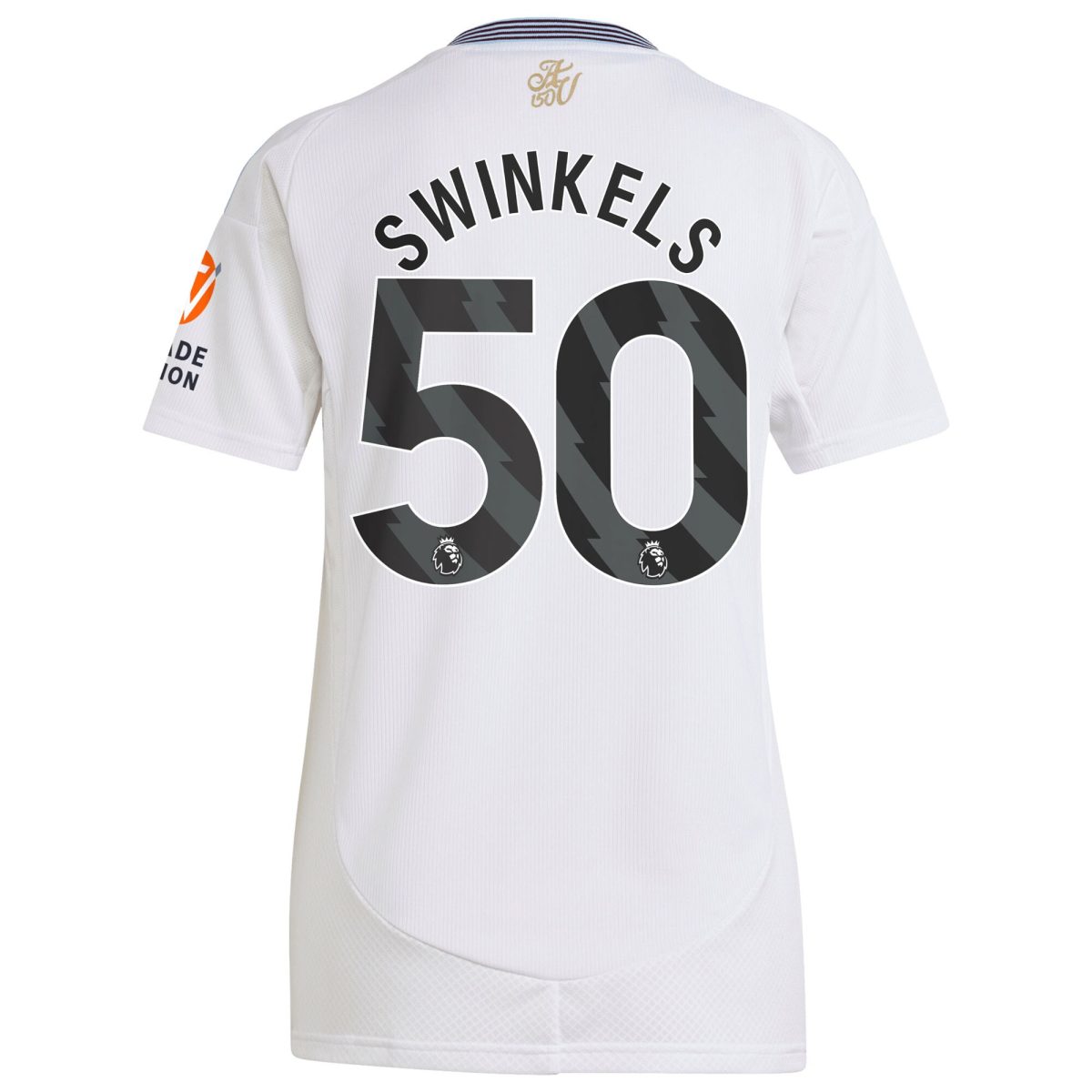 aston villa adidas away shirt 2024-25 – womens with swinkels 50 printing Collection | Aston Villa Jerseys for True Fans