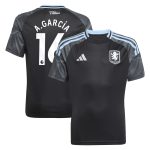 aston villa adidas away shirt 2025-26 – kids with a.garcía 16 printing Collection | Aston Villa Jerseys for True Fans