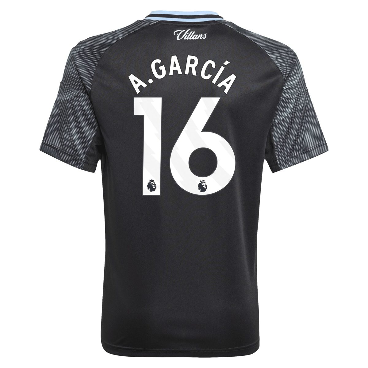 aston villa adidas away shirt 2025-26 – kids with a.garcía 16 printing Collection | Aston Villa Jerseys for True Fans