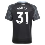 aston villa adidas away shirt 2025-26 – kids with bailey 31 printing Collection | Aston Villa Jerseys for True Fans