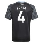 aston villa adidas away shirt 2025-26 – kids with konsa 4 printing Collection | Aston Villa Jerseys for True Fans