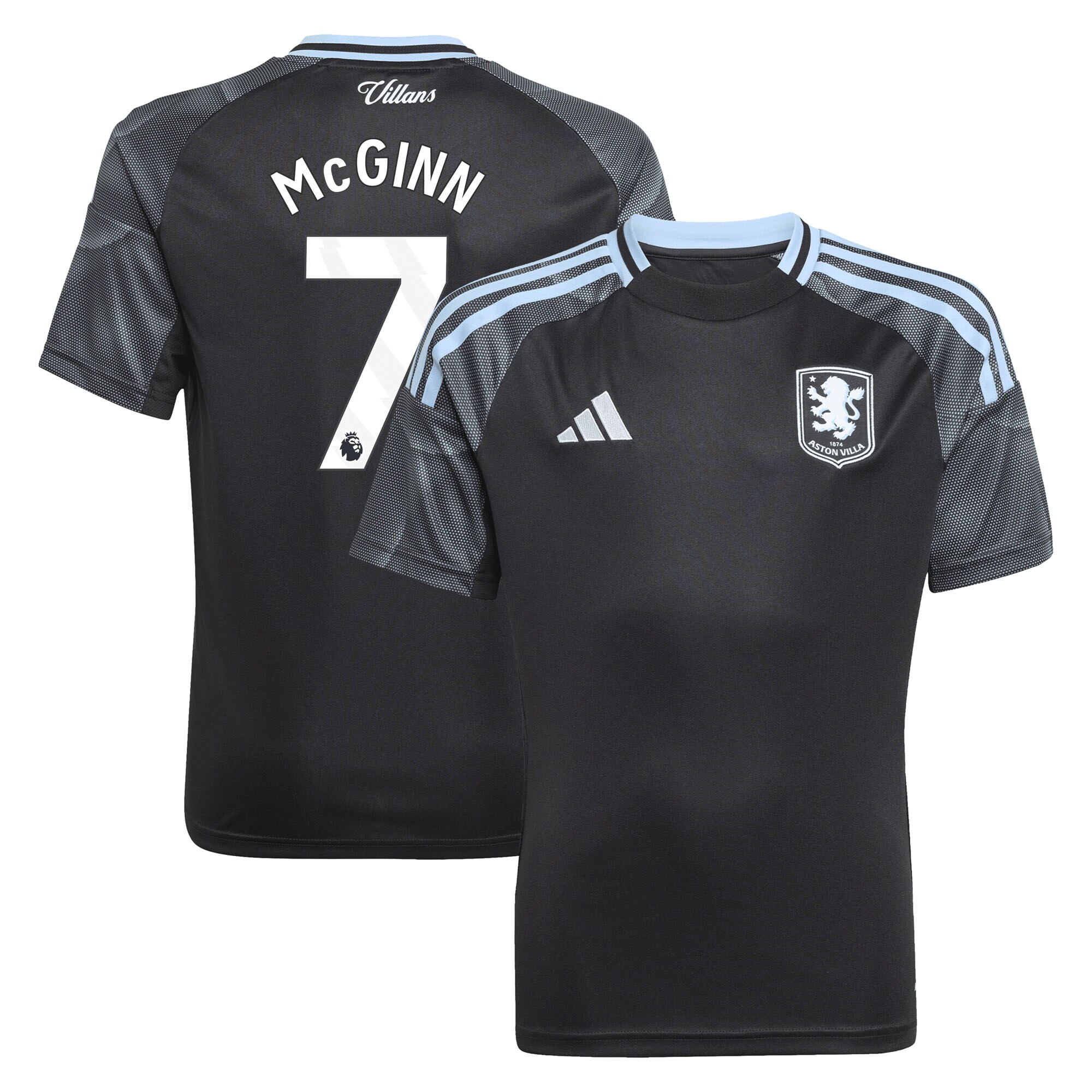 aston villa adidas away shirt 2025-26 – kids with mcginn 7 printing Collection | Aston Villa Jerseys for True Fans
