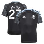 aston villa adidas away shirt 2025-26 – kids with rogers 27 printing Collection | Aston Villa Jerseys for True Fans