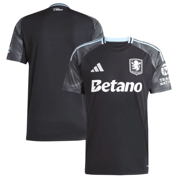 aston villa adidas away shirt 2025-26 with custom printing Collection | Aston Villa Jerseys for True Fans