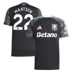 aston villa adidas away shirt 2025-26 with maatsen 22 printing Collection | Aston Villa Jerseys for True Fans