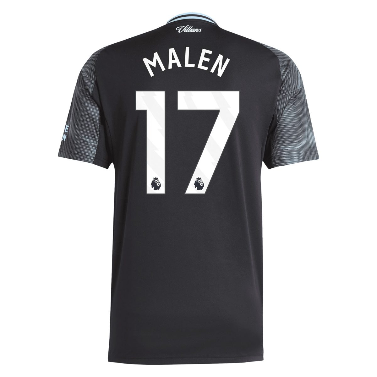 aston villa adidas away shirt 2025-26 with malen 17 printing Collection | Aston Villa Jerseys for True Fans