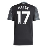 aston villa adidas away shirt 2025-26 with malen 17 printing Collection | Aston Villa Jerseys for True Fans