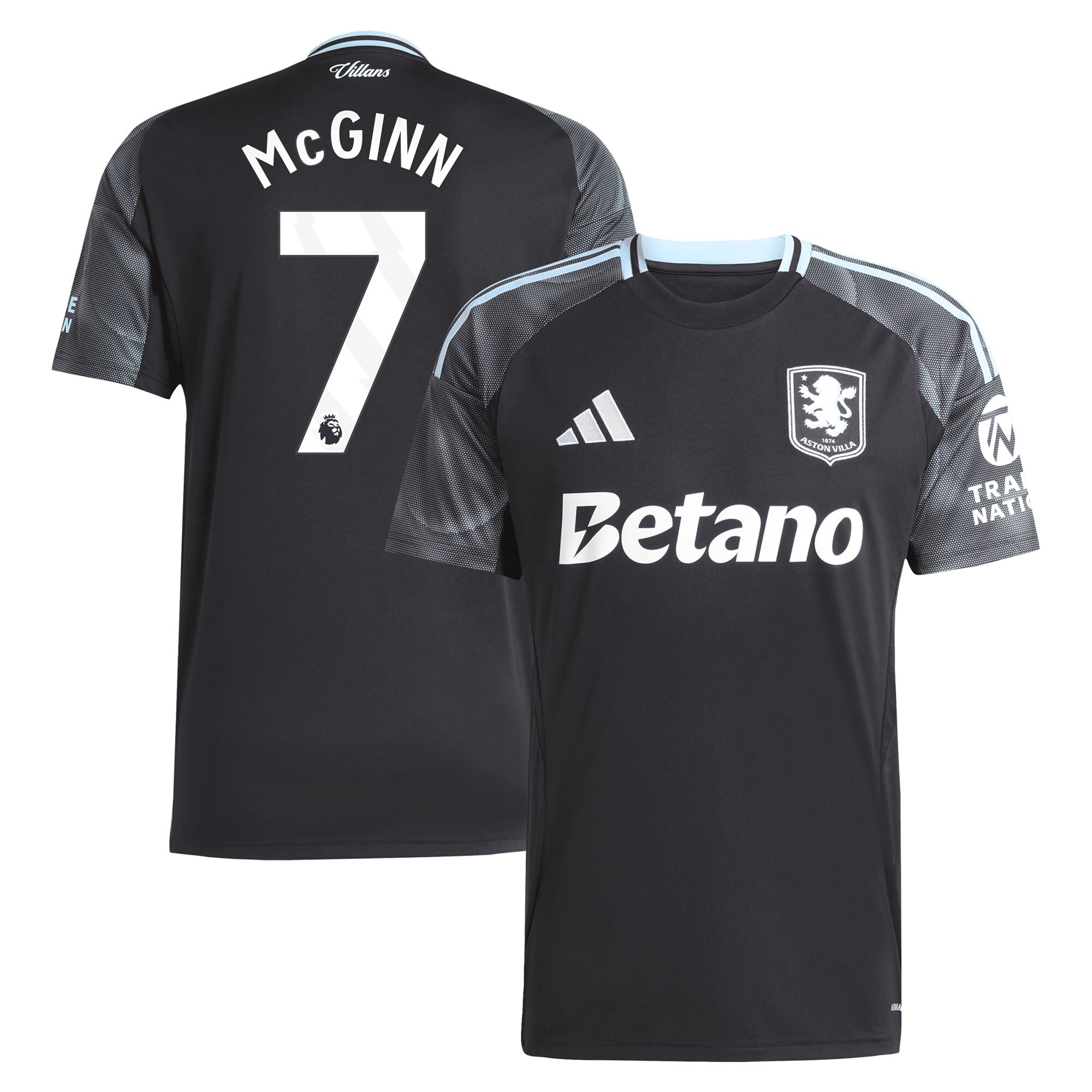 aston villa adidas away shirt 2025-26 with mcginn 7 printing Collection | Aston Villa Jerseys for True Fans