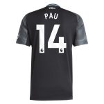 aston villa adidas away shirt 2025-26 with pau 14 printing Collection | Aston Villa Jerseys for True Fans