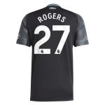 aston villa adidas away shirt 2025-26 with rogers 27 printing Collection | Aston Villa Jerseys for True Fans