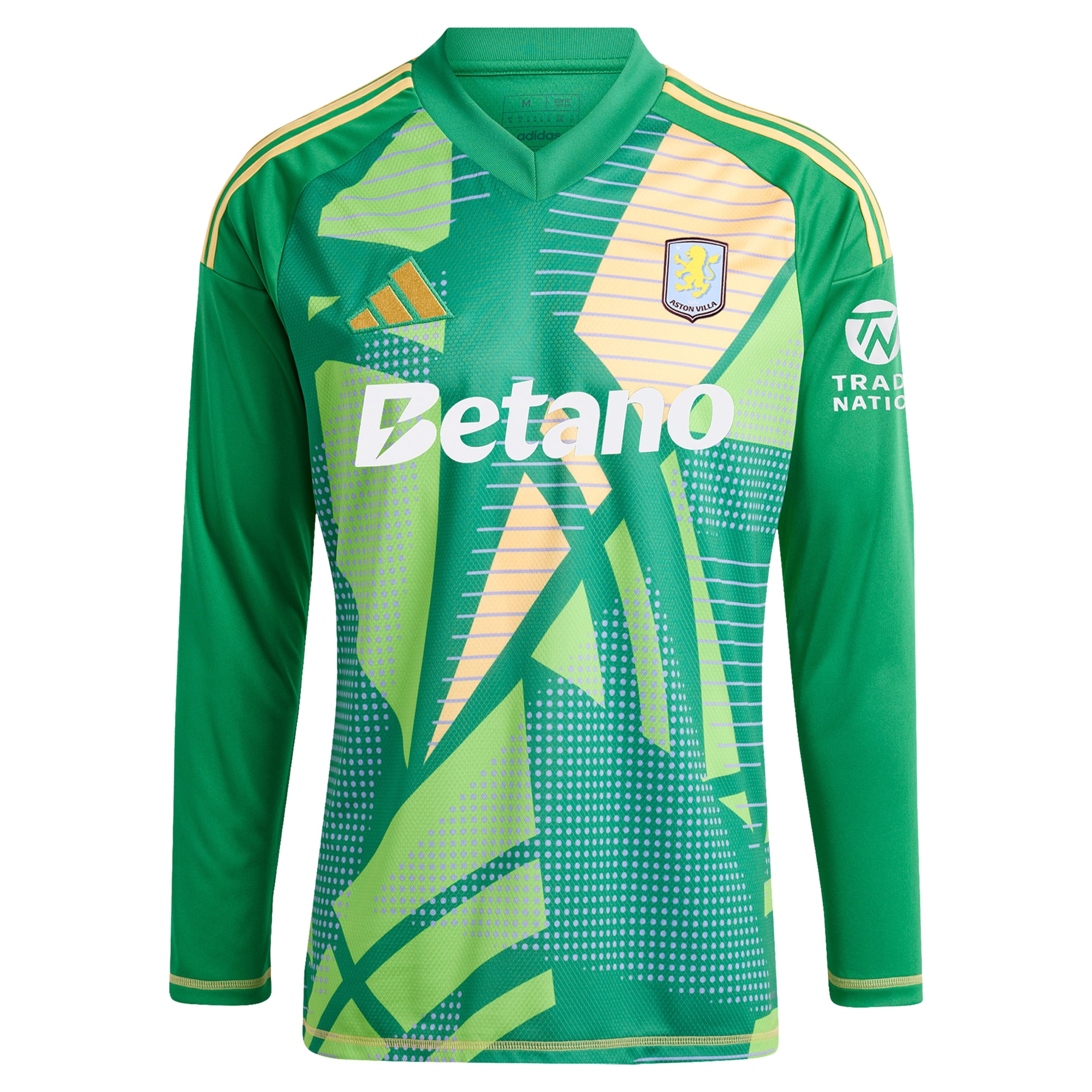 aston villa adidas goalkeeper shirt 2024-25 – long sleeve – 201964009 with custom printing Collection | Aston Villa Jerseys for True Fans