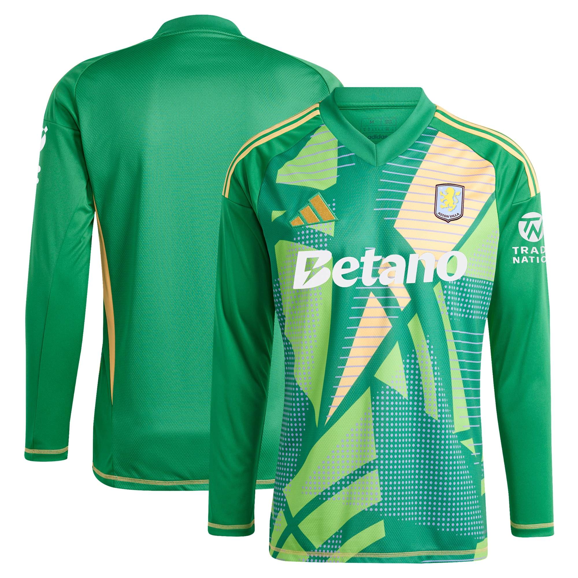 aston villa adidas goalkeeper shirt 2024-25 – long sleeve – 201964009 Collection | Aston Villa Jerseys for True Fans