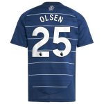aston villa adidas goalkeeper shirt 2024-25 – long sleeve – kids with olsen 25 printing – 202030994 Collection | Aston Villa Jerseys for True Fans