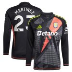 aston villa adidas goalkeeper shirt 2024-25 – long sleeve with martinez 23 printing – 202028938 Collection | Aston Villa Jerseys for True Fans