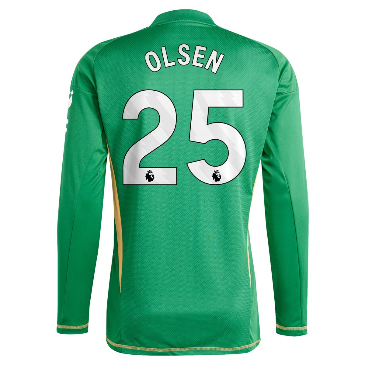 aston villa adidas goalkeeper shirt 2024-25 – long sleeve with olsen 25 printing Collection | Aston Villa Jerseys for True Fans