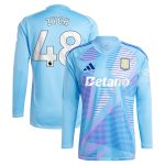 aston villa adidas goalkeeper shirt 2024-25 – long sleeve with zych 48 printing – 202153092 Collection | Aston Villa Jerseys for True Fans