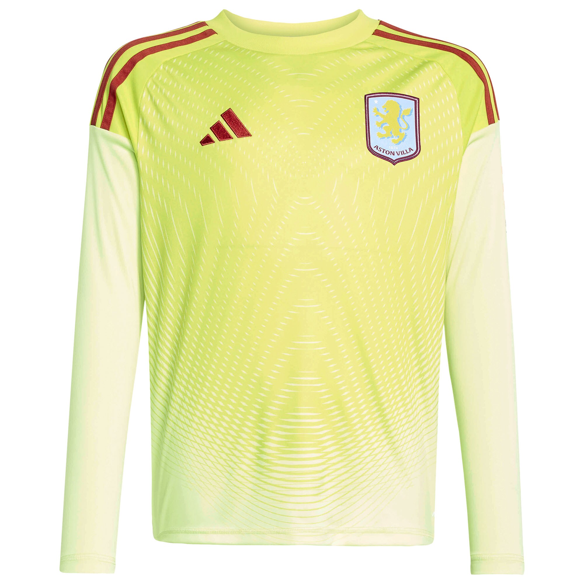 aston villa adidas goalkeeper shirt 2025-26 – long sleeve – kids with custom printing Collection | Aston Villa Jerseys for True Fans