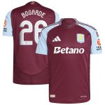 aston villa adidas home authentic shirt 2024-25 with bogarde 26 cup printing Collection | Aston Villa Jerseys for True Fans